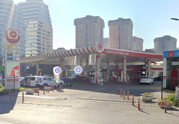 Lee más sobre el artículo Gasolinera en İçerenköy, Kayışdağı Cd.