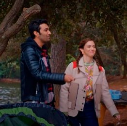 Eko y Zeynep van de acampada