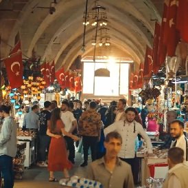 De compras en el bazar