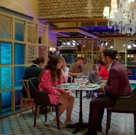 Comida con el nuevo abogado