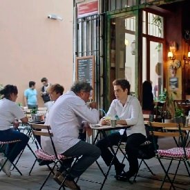 Encuentro de Ege con su padre