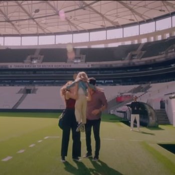 Visita al campo de fútbol