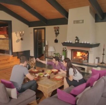 Una agradable jornada en la casa de campo