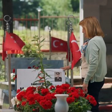 Cementerio donde está enterrado Mehmet Yilmaz