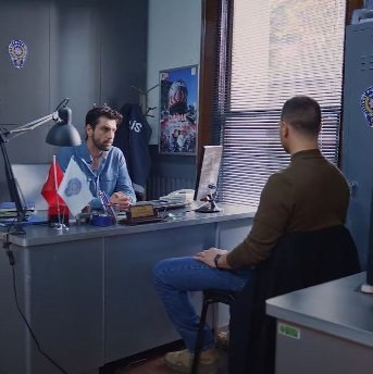 La comisaria donde trabaja Gürkan