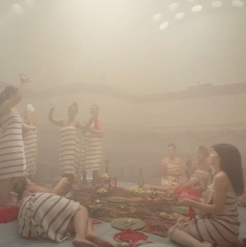 Las mujeres van al haman