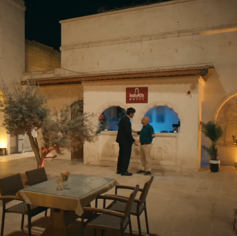 Hotel donde se hospeda Melek en Urfa