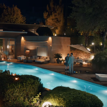 La villa familiar de Hakan