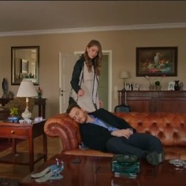 La casa de Yiğit y Sibel