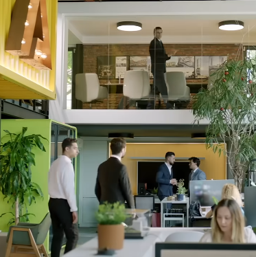 Oficinas proyecto de Levent