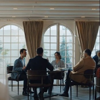 Zeynep come con su padre