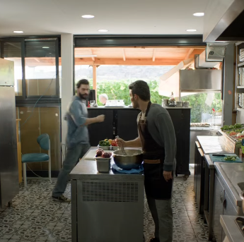 Restaurante donde trabaja Timur