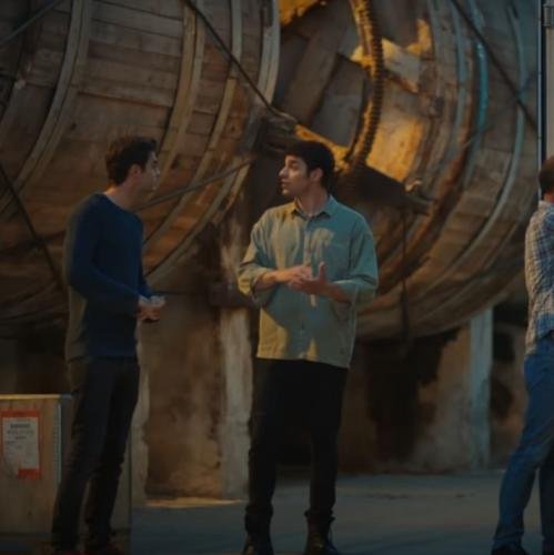 Descargando camiones