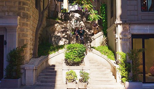 Escaleras de Elif y Osman