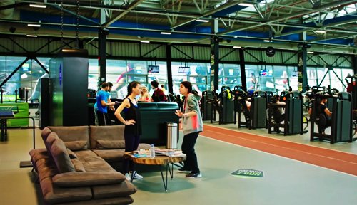 El gimnasio de Sinan y Hazan