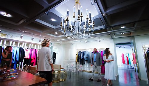 De compras con la señora Egemen