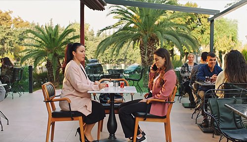 Cita de Vedia y Ayşe